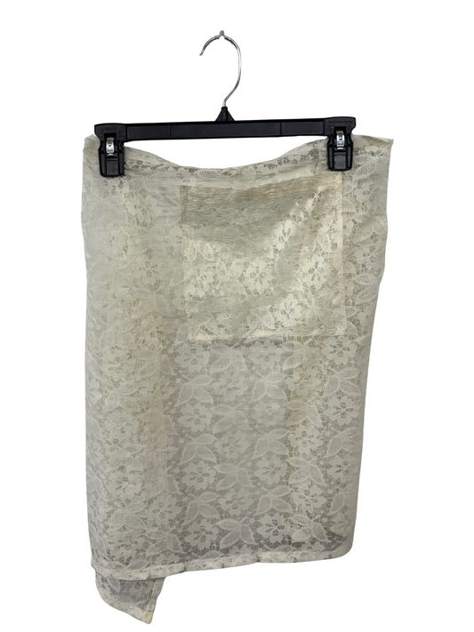 White Lace Apron