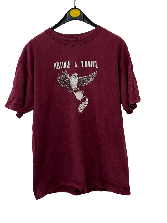 Maroon T-Shirt with Cream Text & Owl Graphic