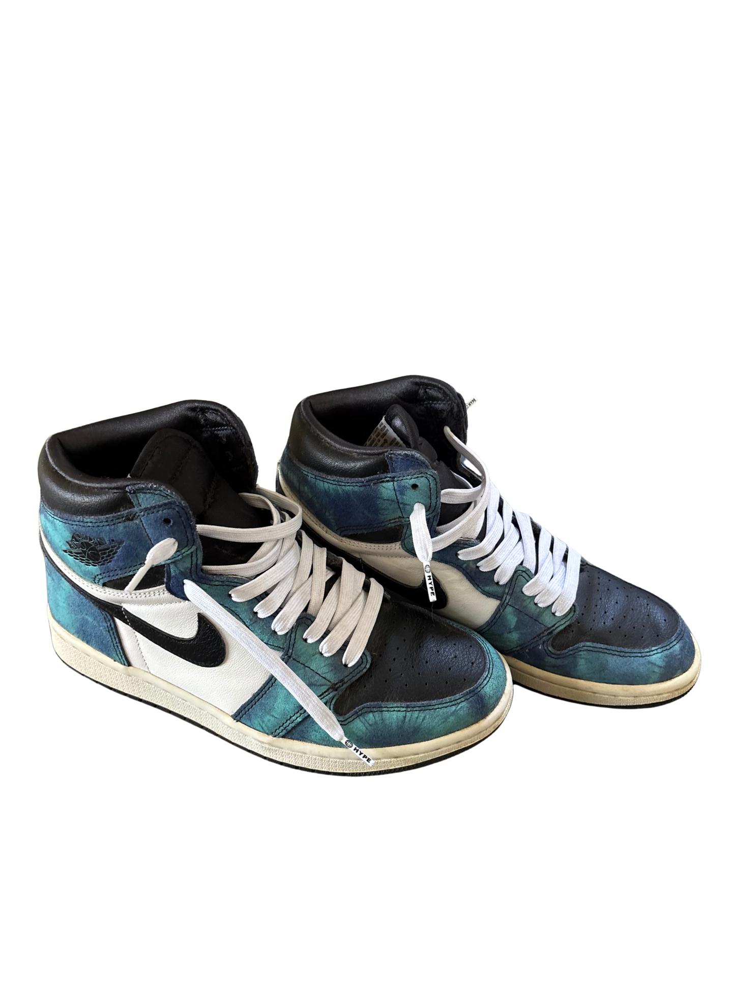 Black, Blue, Green, White Sneakers 'Air Jordans'