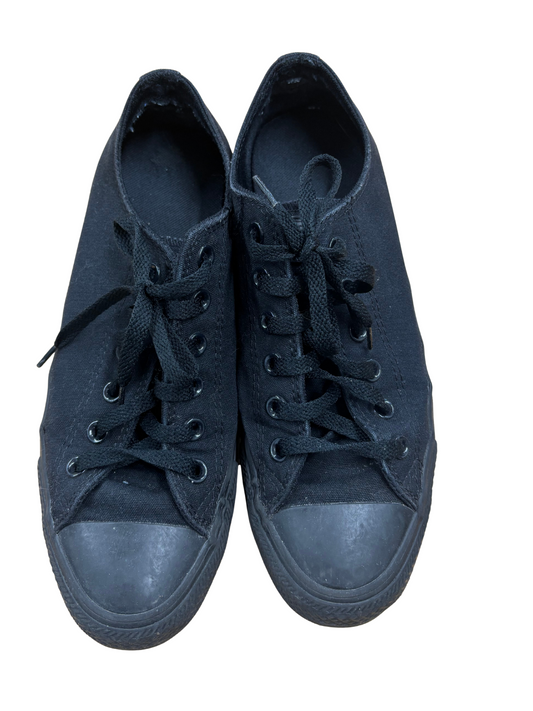 Black Low Cut Sneakers