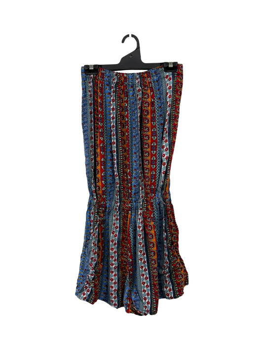 Multicolour Floral Patterned Sleeveless Romper