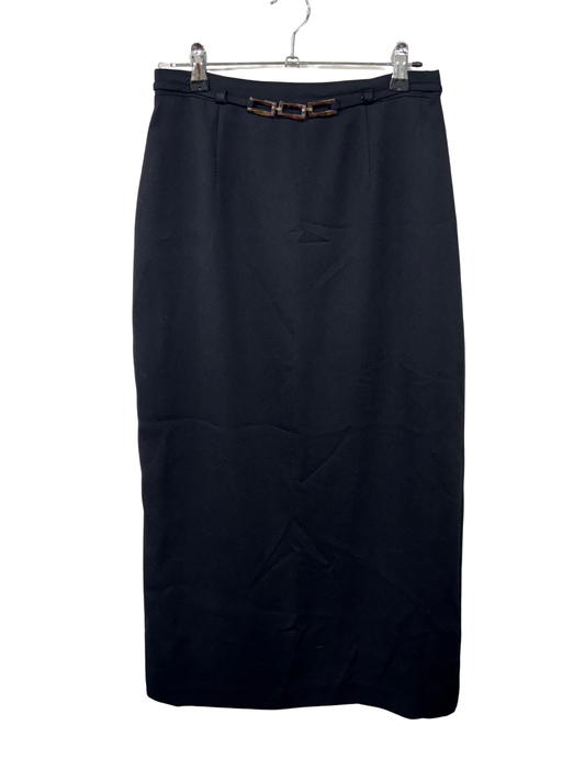 90s Purple Midi Skirt