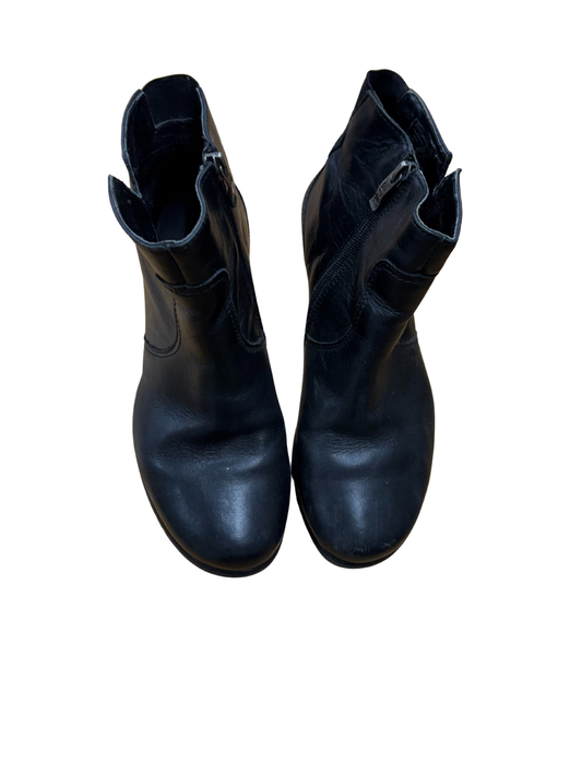 Black Heel Ankle Boots