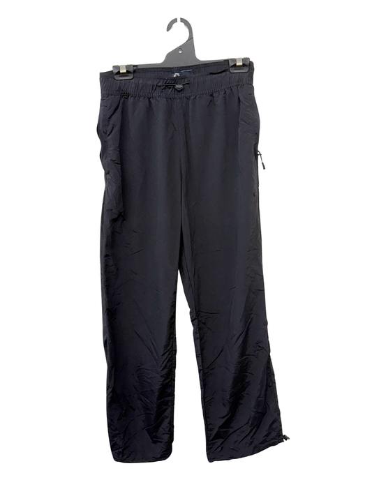 Black Elasticated Tapered Hiking Pants