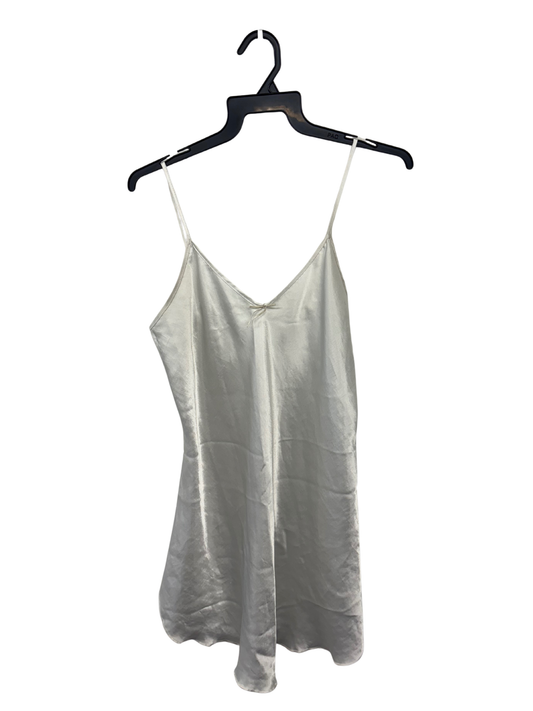 White Strappy Slip Dress