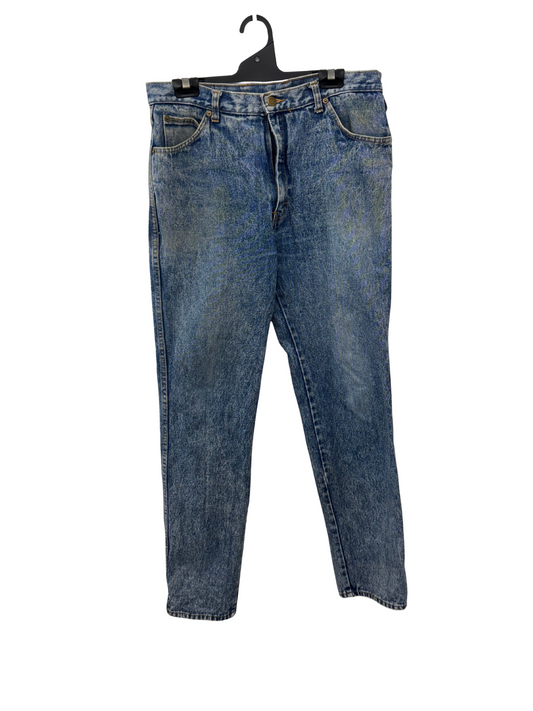 Vintage Blue Tapered Jeans