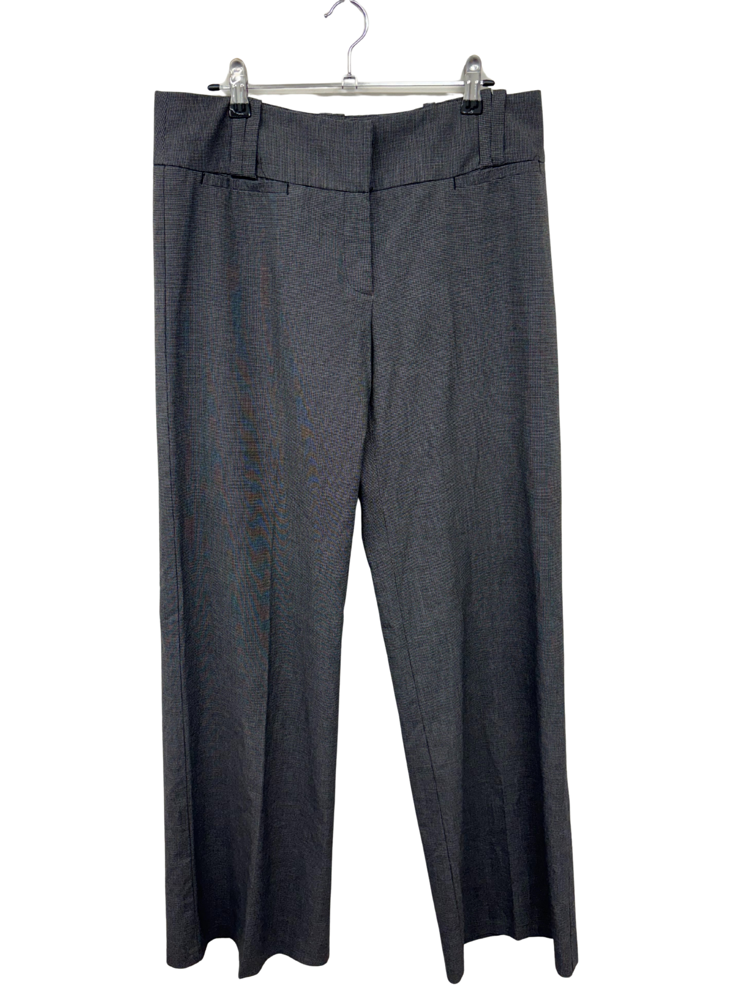 Grey Low Waisted Wide Leg Pants