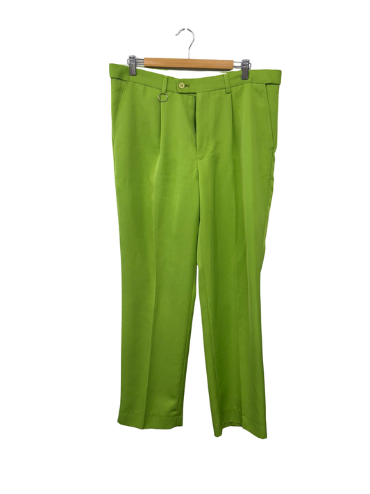 Lime Green Tailored Pants