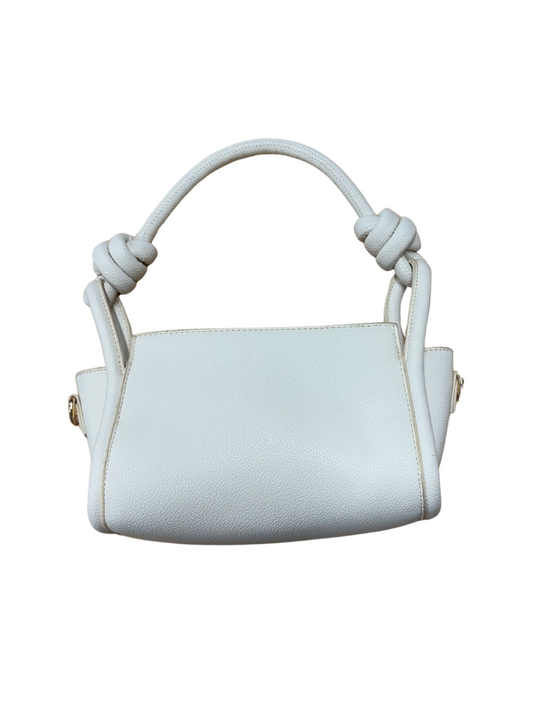 Cream Handbag with Knot Handle