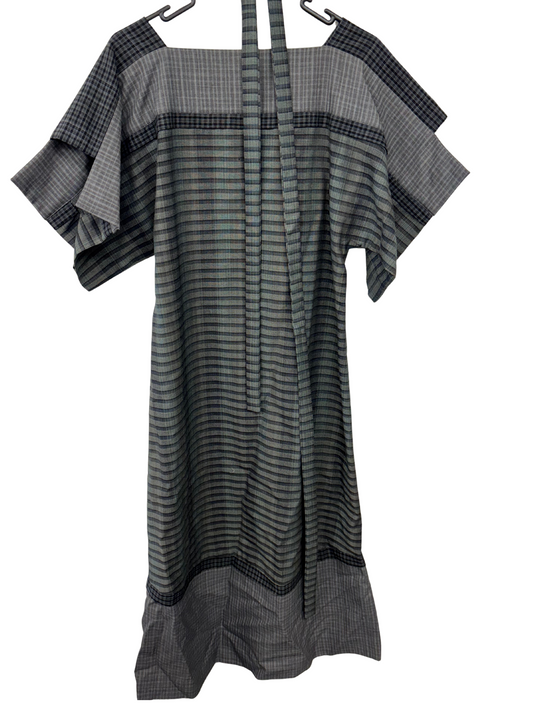 Light Grey Long Sleeve Button Up Oversized Shirt