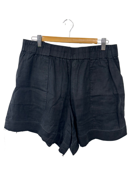 Black High Rise Shorts