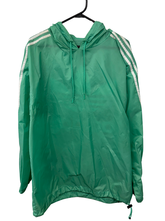 Green Long Sleeve Spray Hoodie Jacket