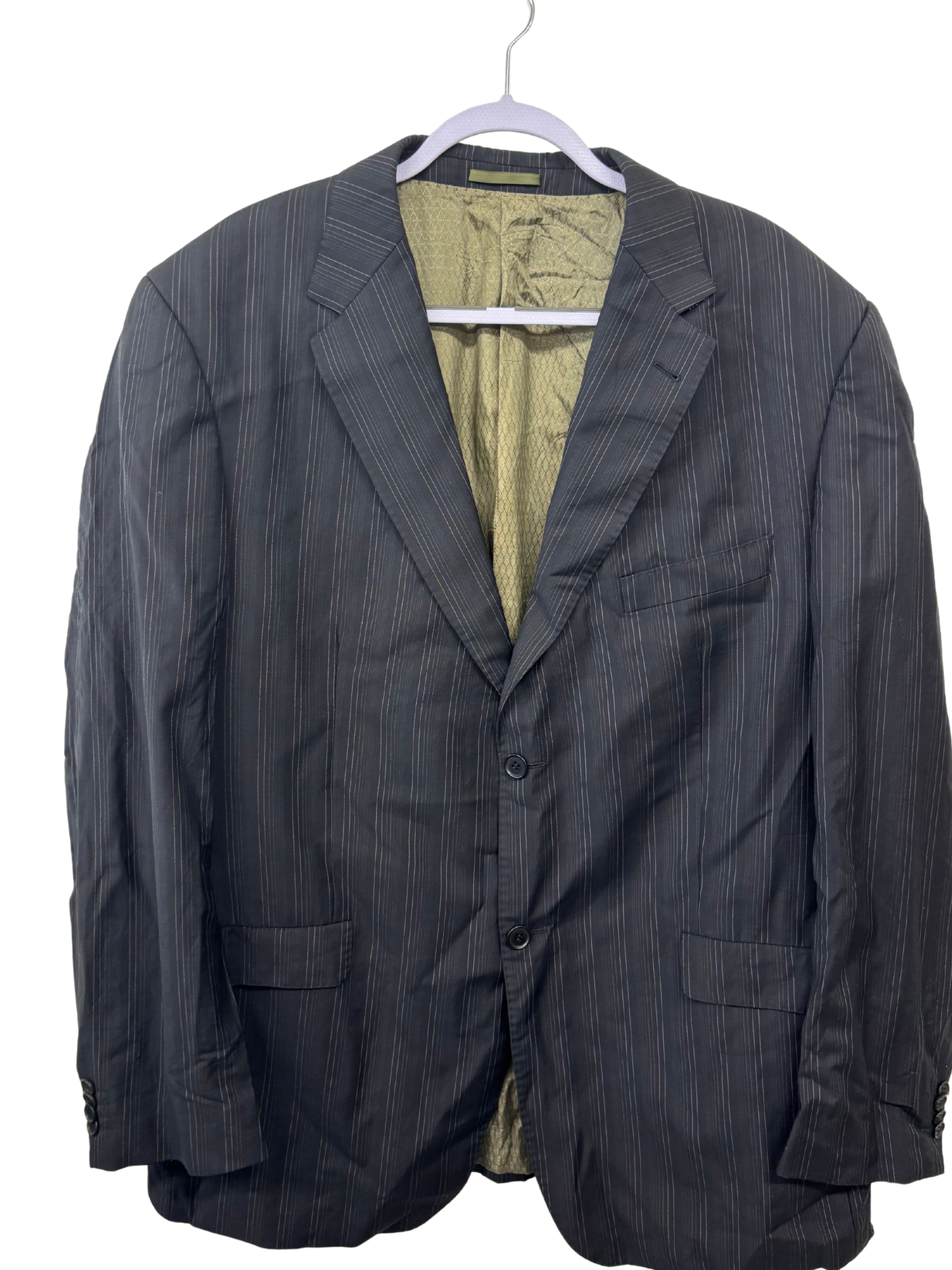 Black & White Pin Stripe Blazer Jacket