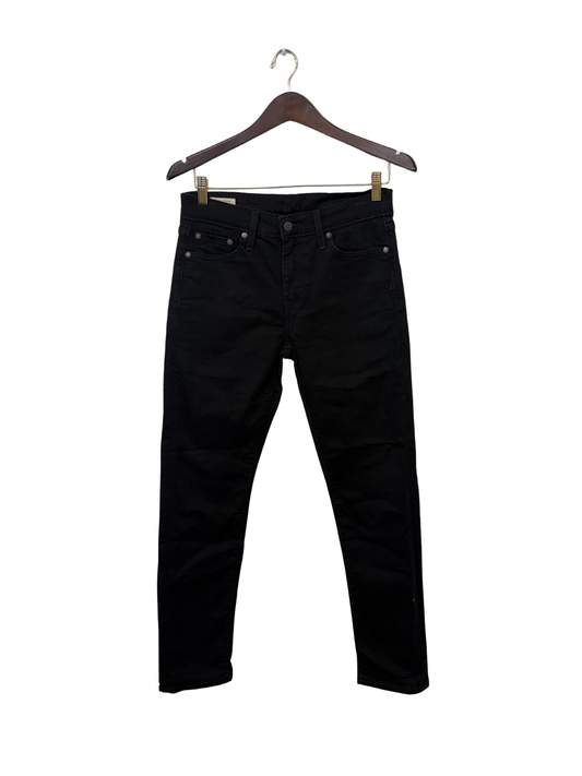 Black Mid Rise Skinny Jeans