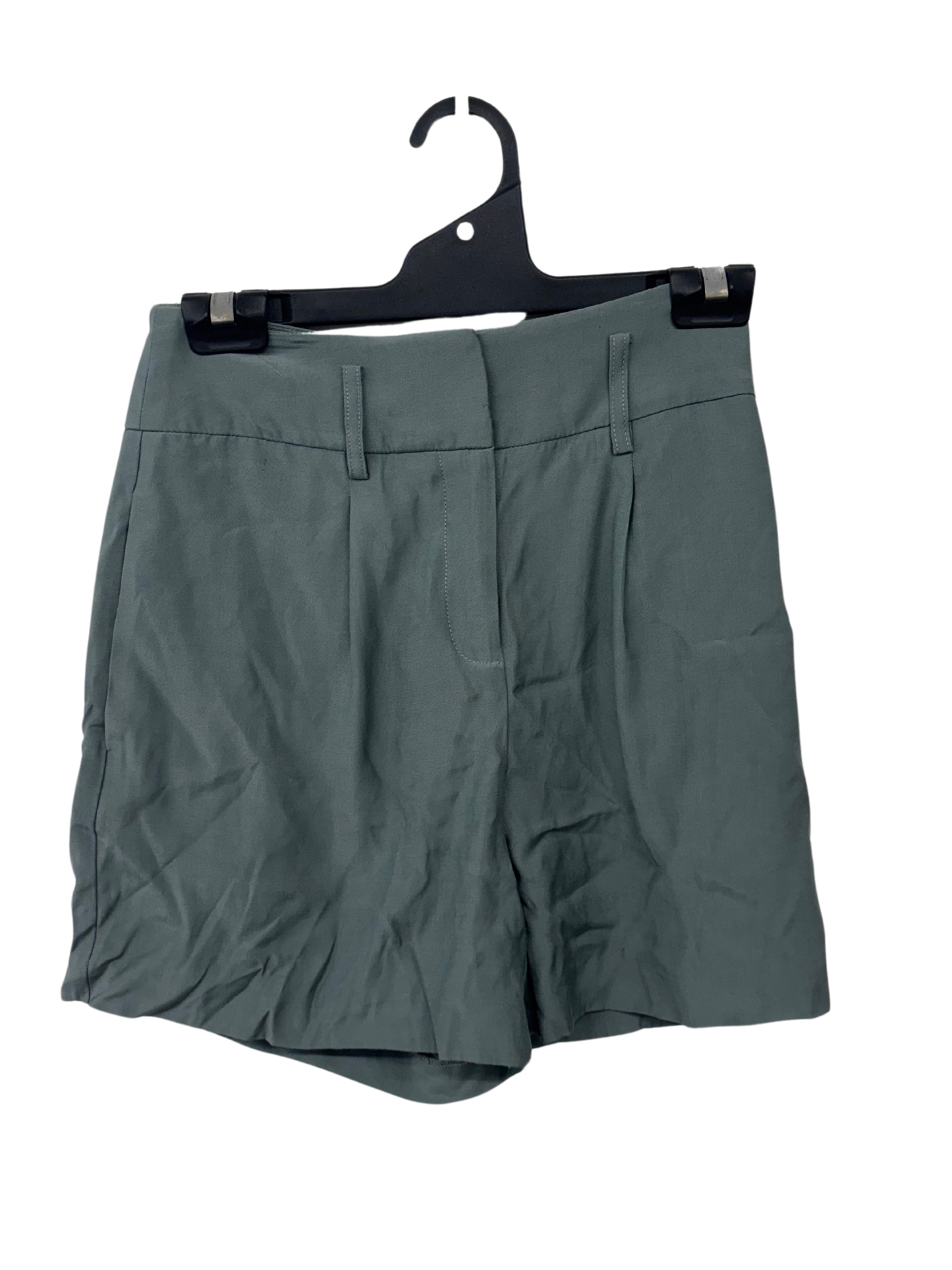 Green Tailored Shorts