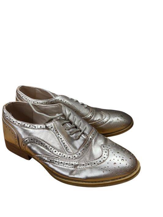 Rose Gold Brogue Shoes