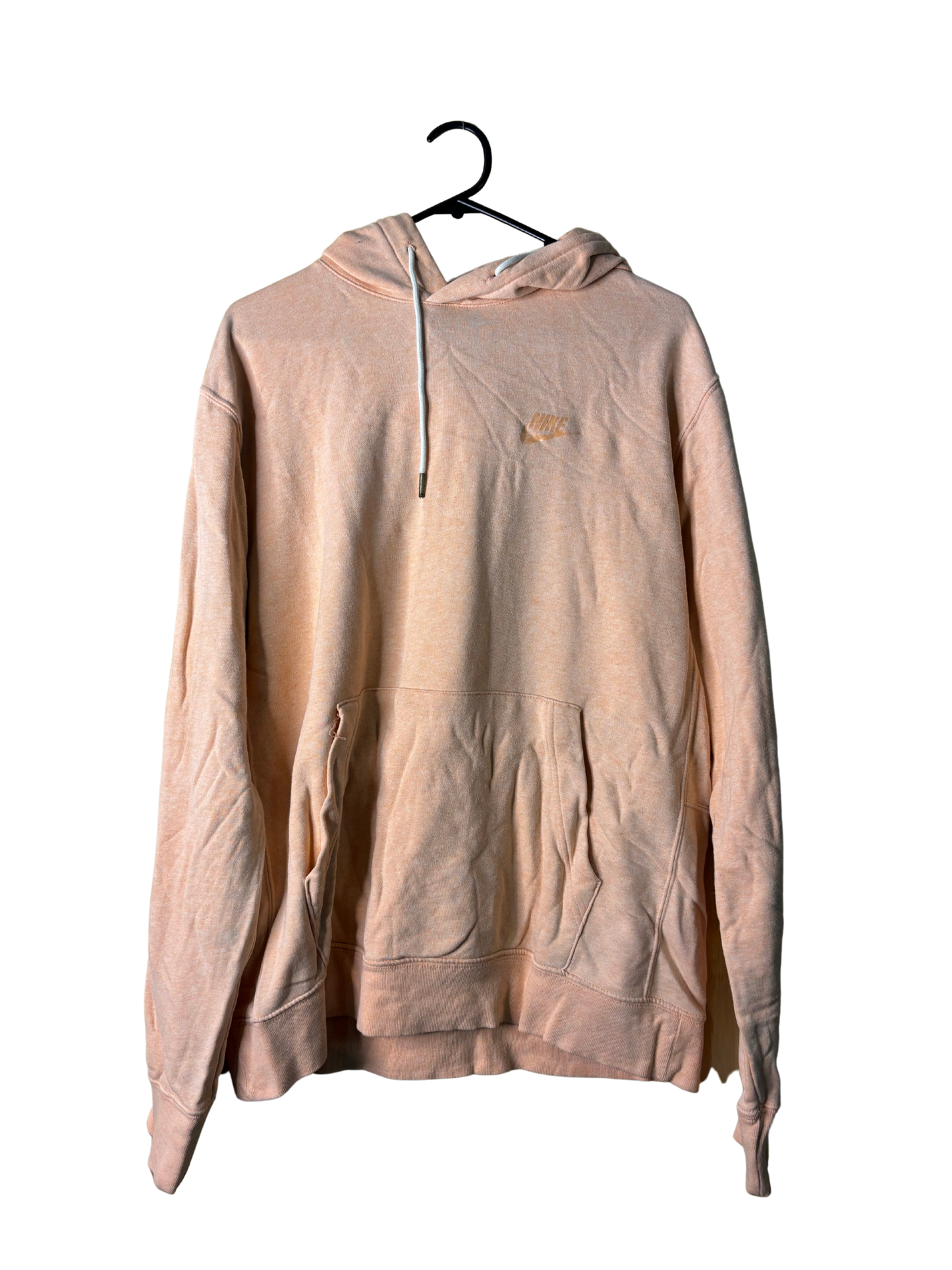 Light Pink Hoodie with Logo