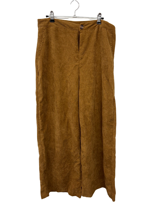 Brown Wide Leg Pants