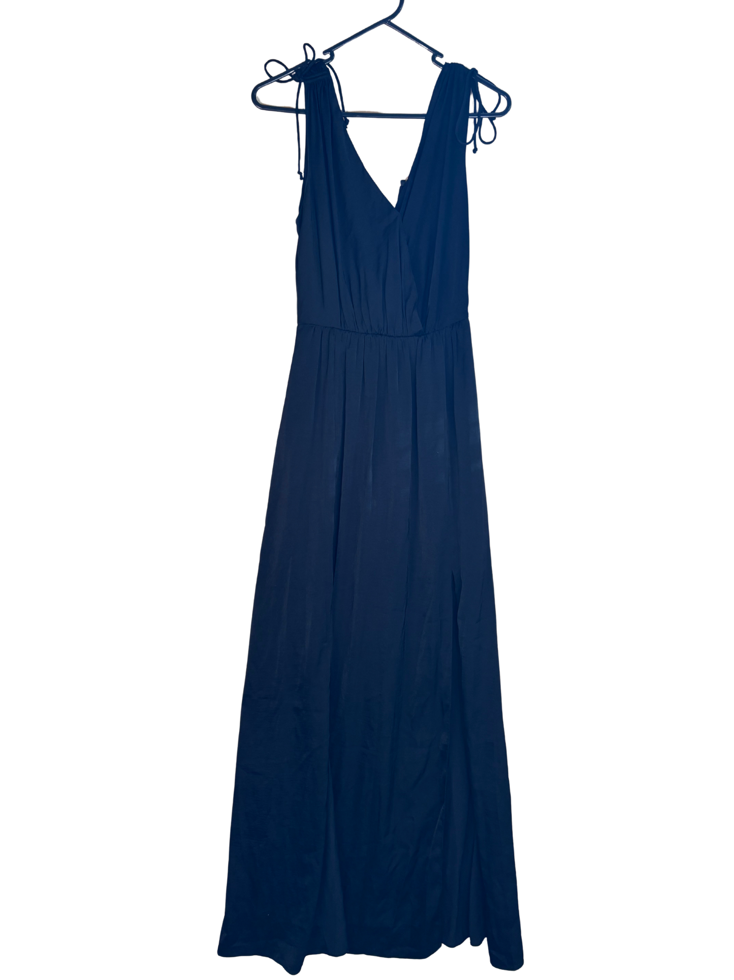 Black Sleeveless Maxi Dress with Splits
