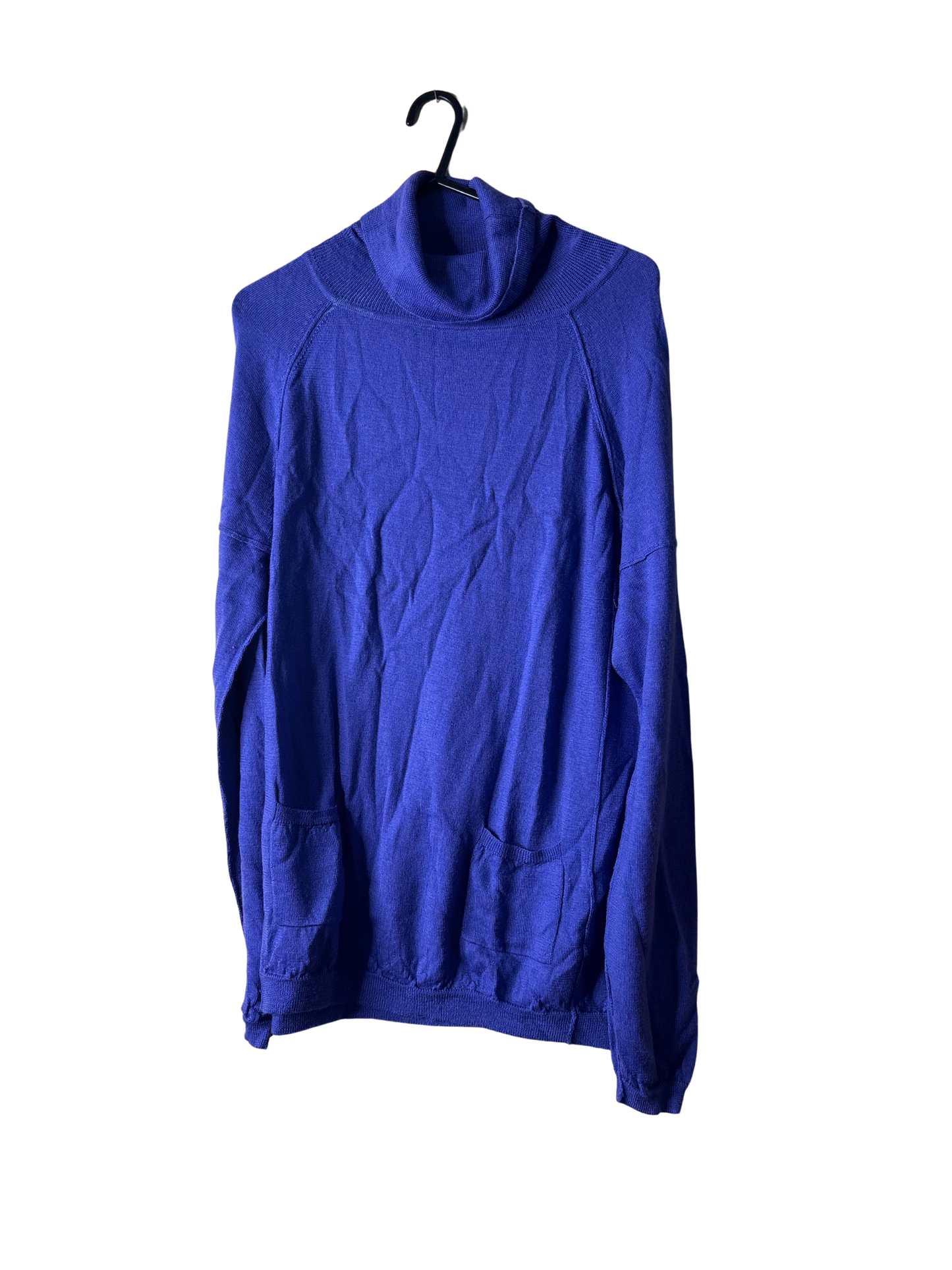 Purple Long Sleeve Turtleneck Jumper