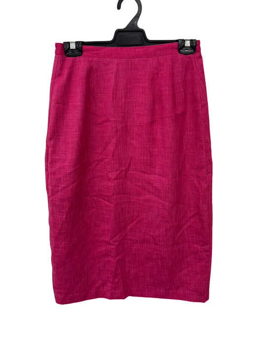 Vintage Hot Pink Midi Skirt