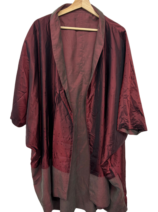 Maroon Batwing Jacket