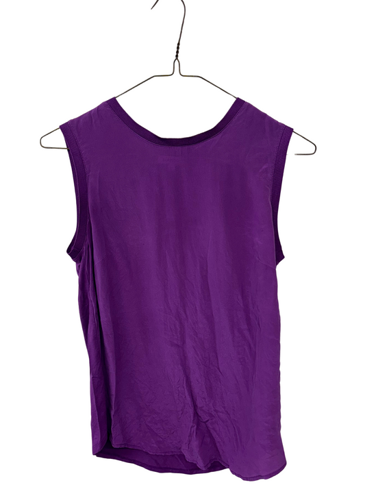 Purple Sleeveless Singlet