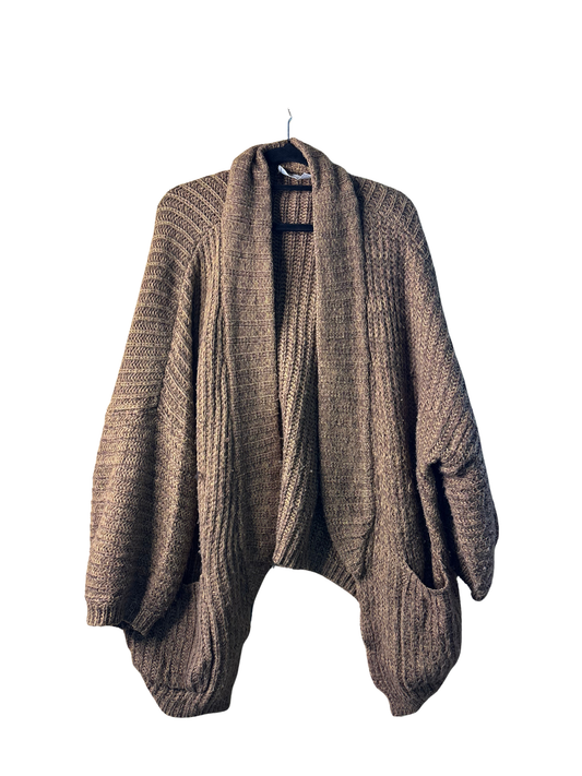 Brown Marle Chunky Cardigan