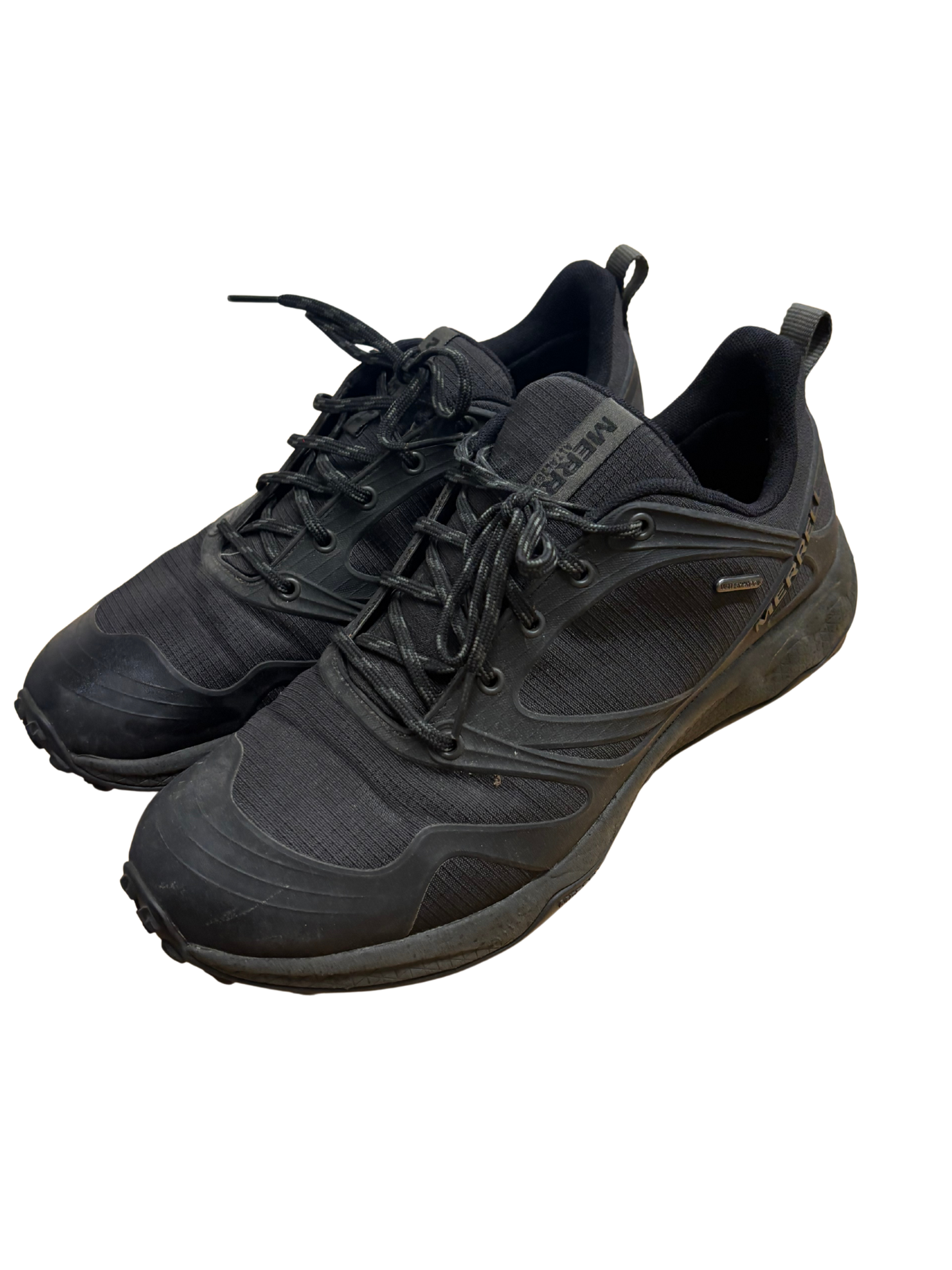 Black Laceup Sneakers