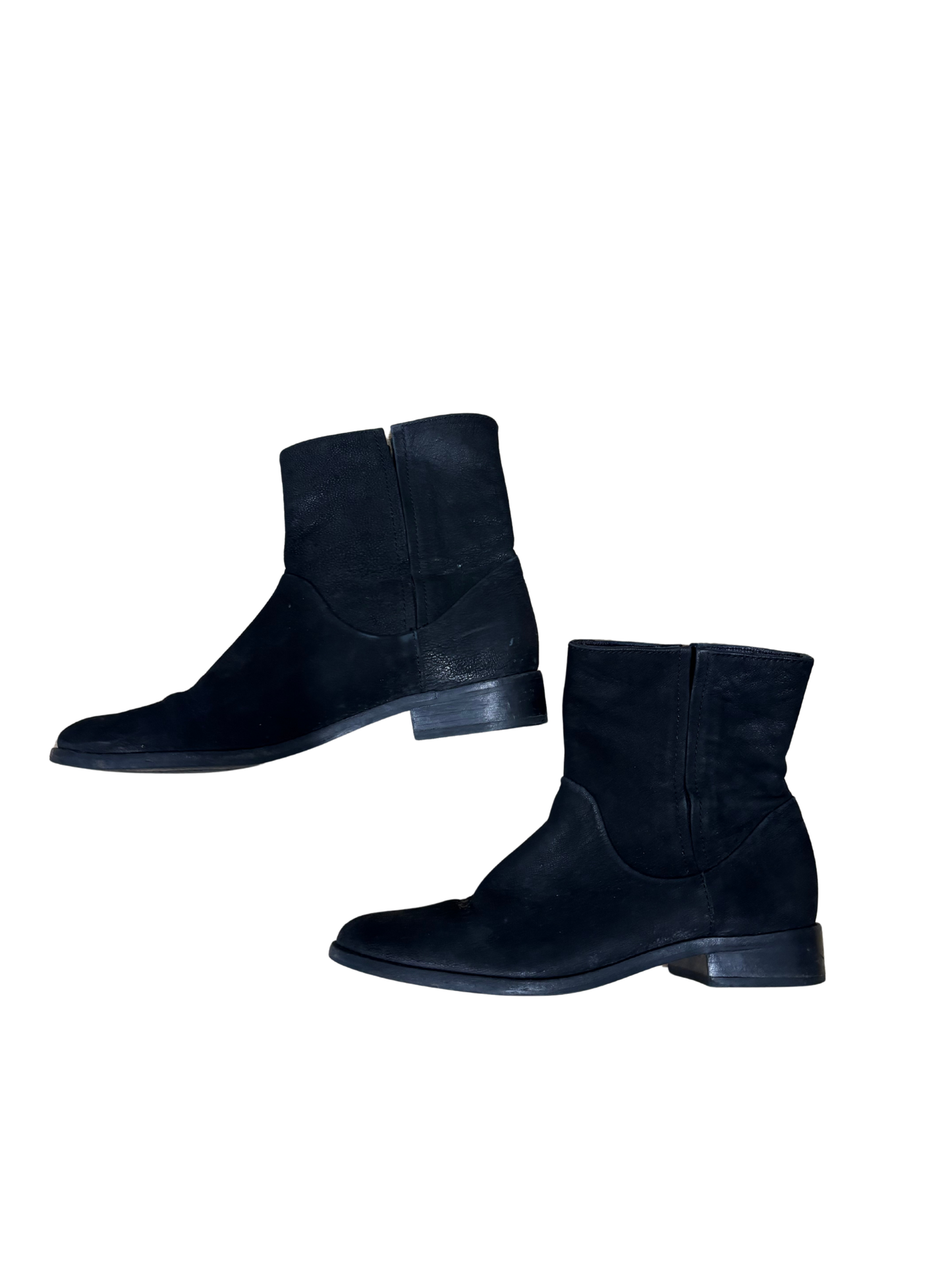 Black Suede Ankle Boots