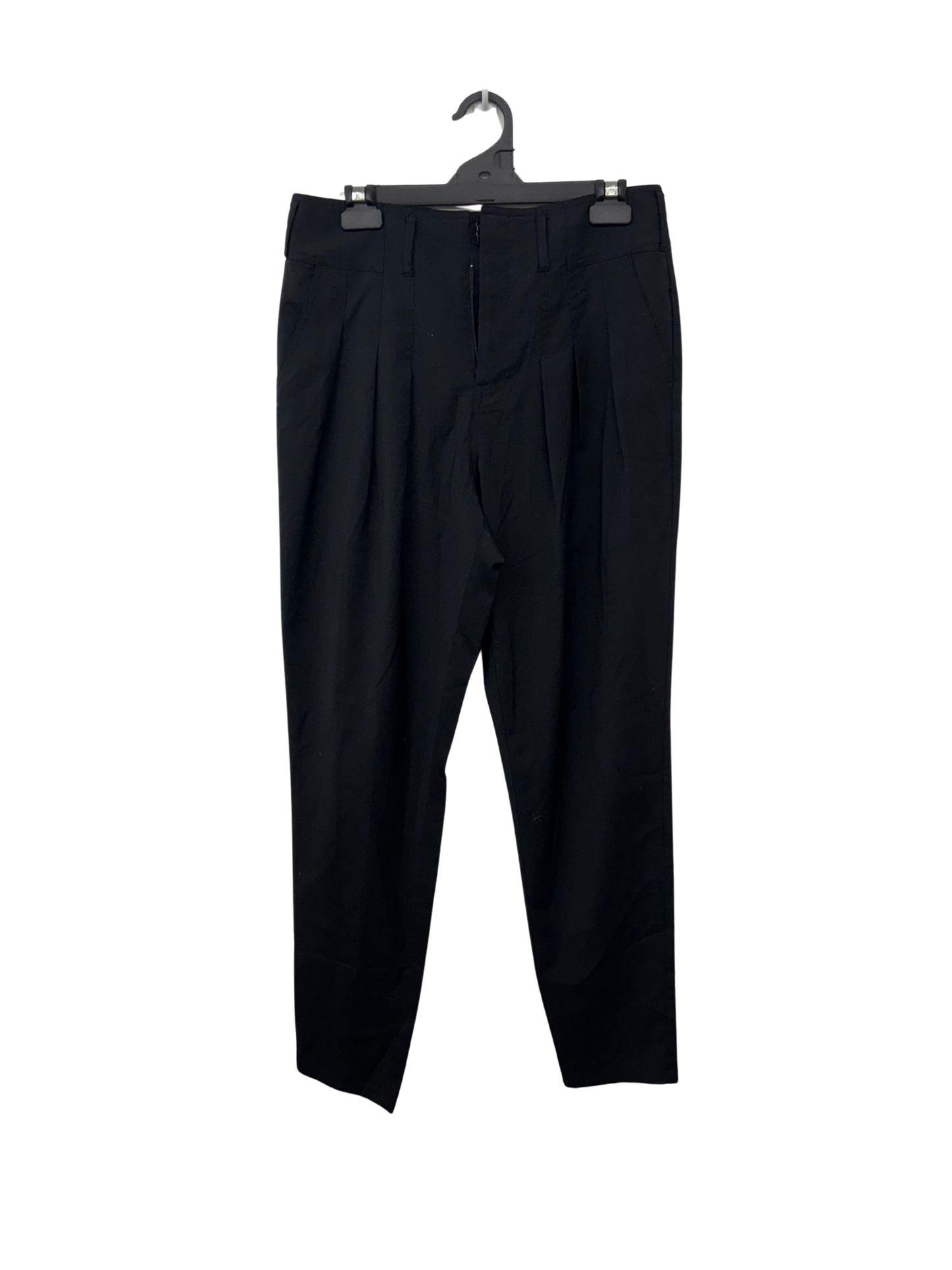 Black Highwaisted Tapered Pants