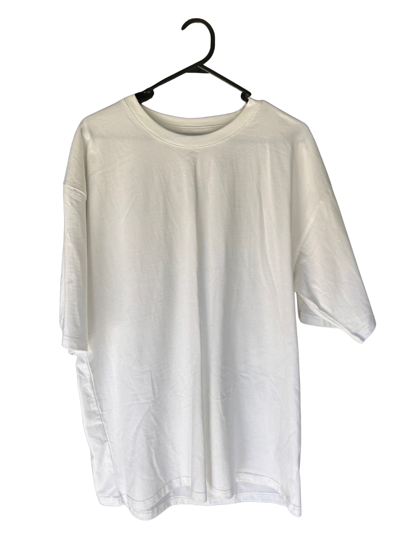 White T Shirt with Back 'Porsche' Logo