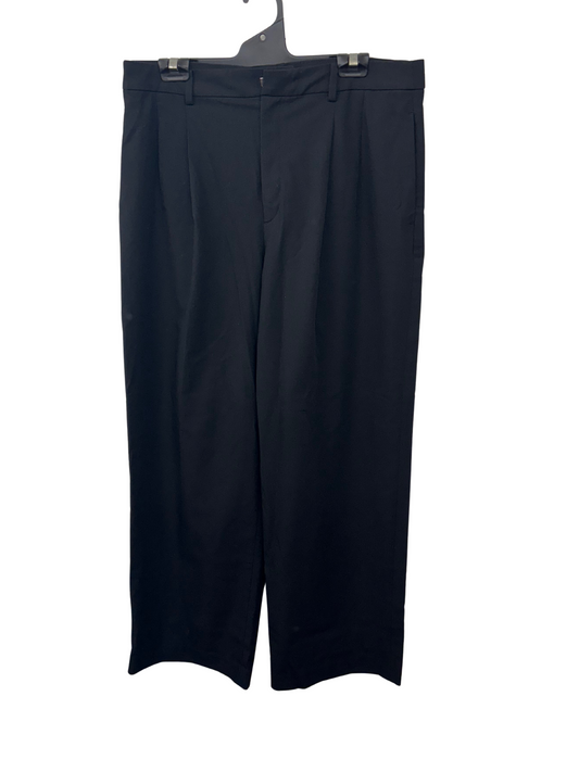 Black Wide Leg Tailored Pants