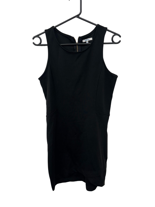 Black Sleeveless Fitted Short Dress