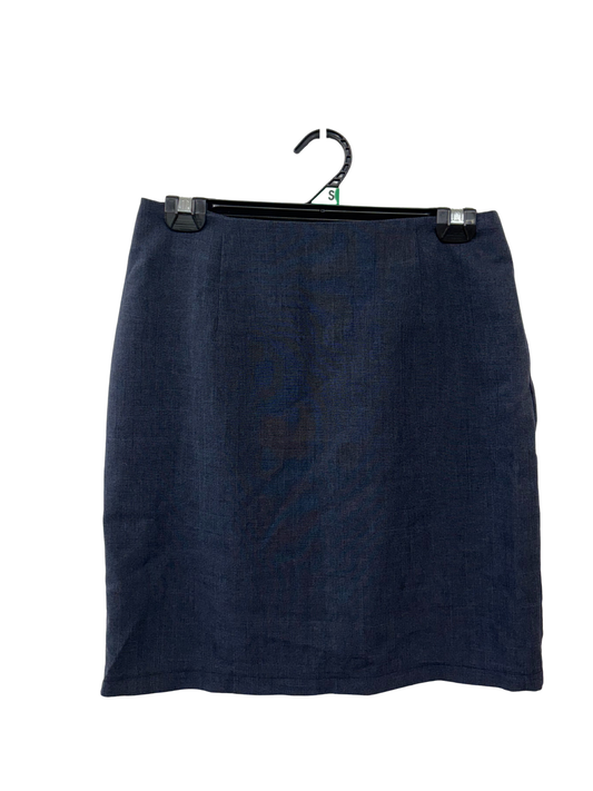 00s Dark Blue High Waisted Short Skirt