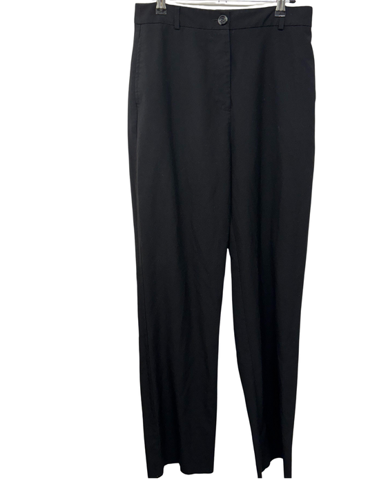Black High Waisted Wide Leg Pants