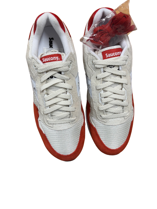 Red, White, Blue Lowcut Sneakers