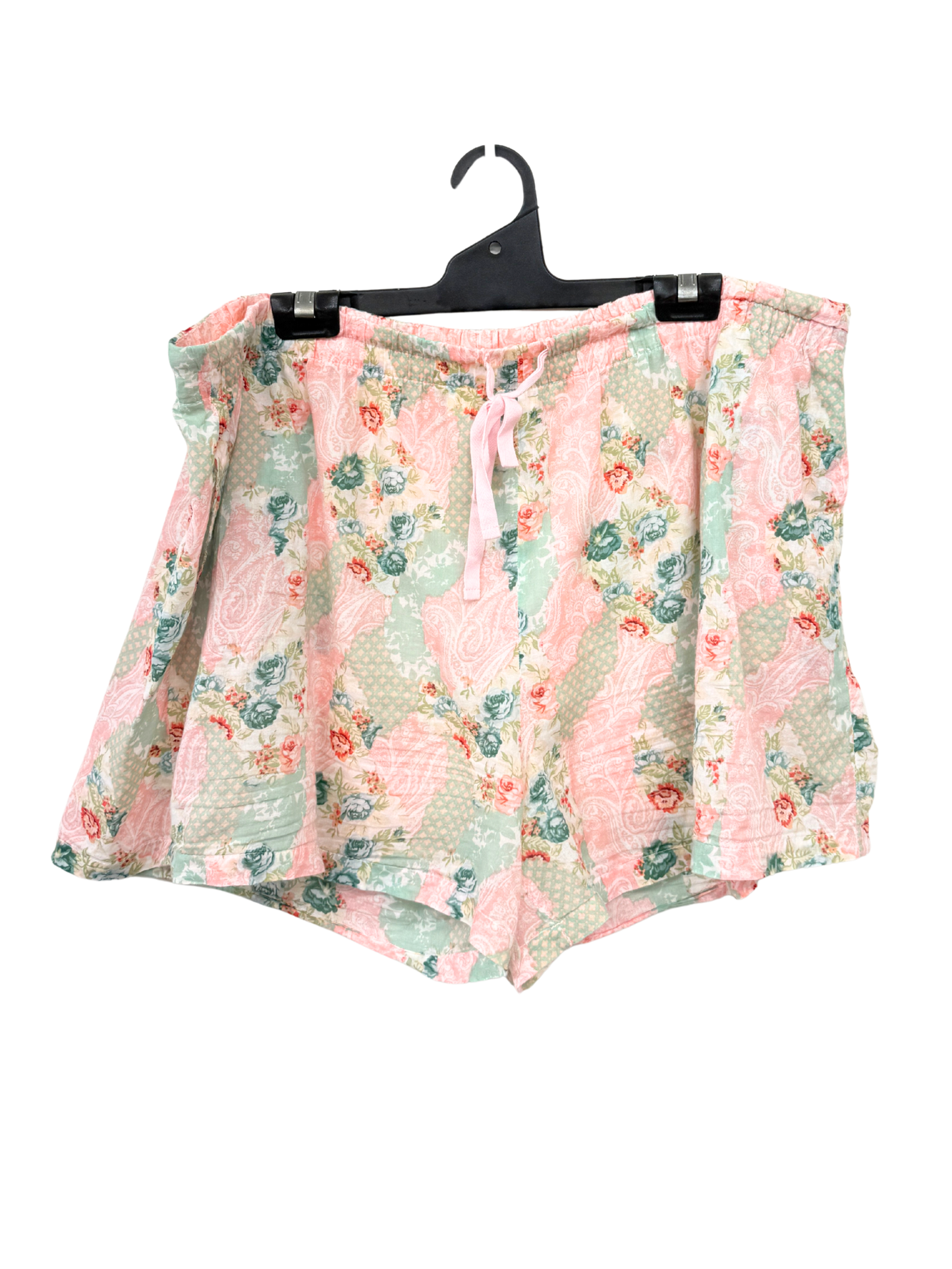 Pink, Green & Multicolour Floral PJ Shorts