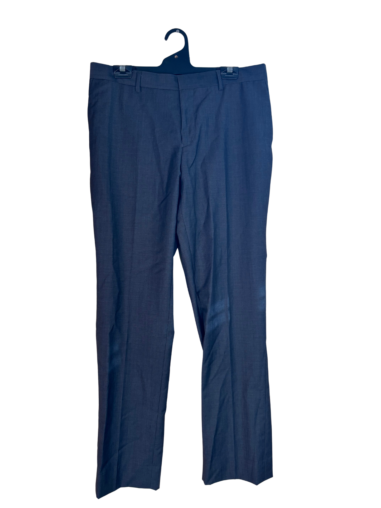 Grey Tapered Business Pants