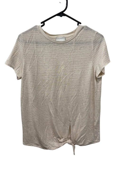 Cream Short Sleeve Shirt