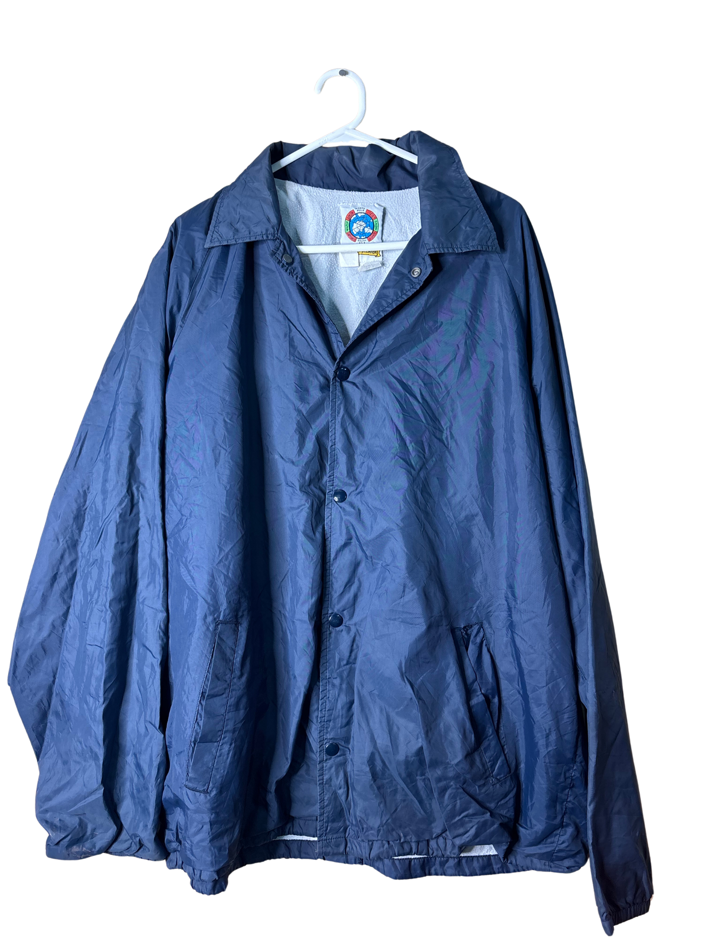 Vintage Dark Blue Spray Jacket