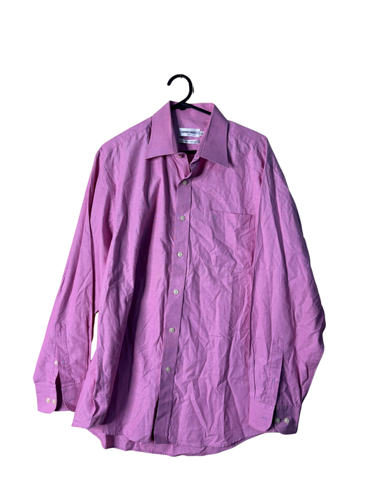Pink/Light Red Long Sleeve Button Up Shirt