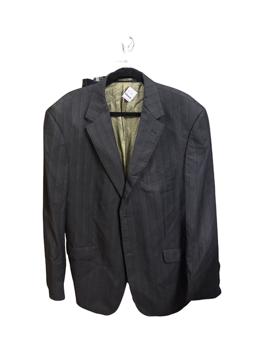 Black & White Pin Stripe Blazer Jacket