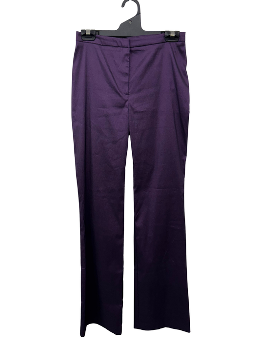 90s Purple High Waisted Straight Leg Pants